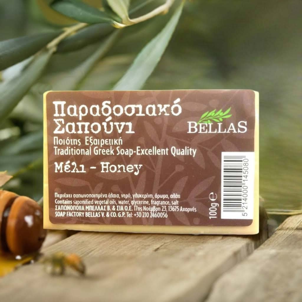 Honey olive oil soap from Crete
